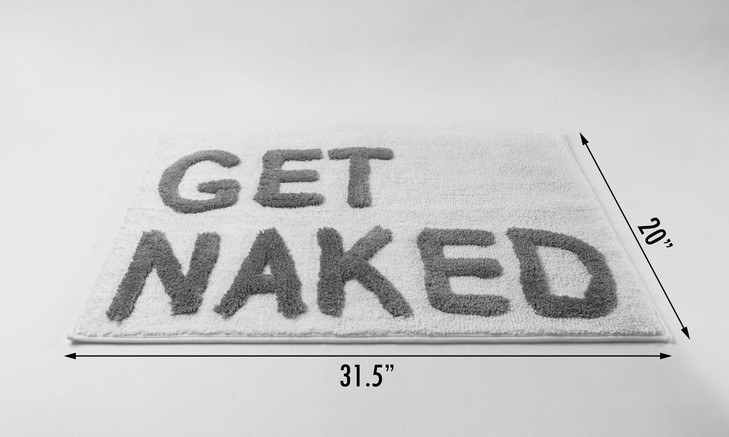 Get naked Bathroom sign