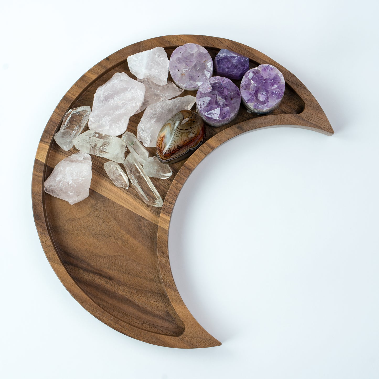 moon tray crystal holder