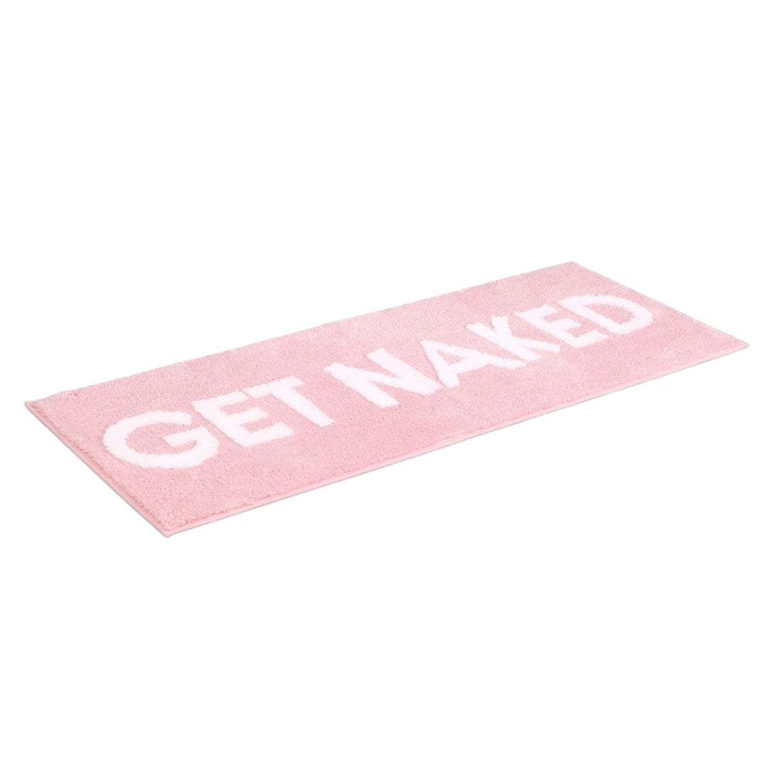 Pink “Get Naked” Bath Mat Bundle