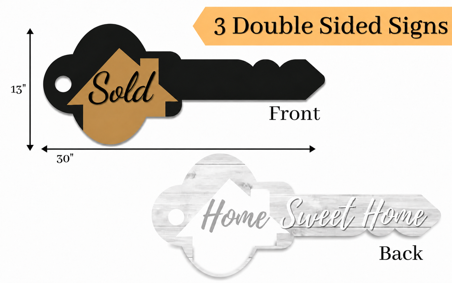 Professional Team Bundle – 10 Signature Sold Signs