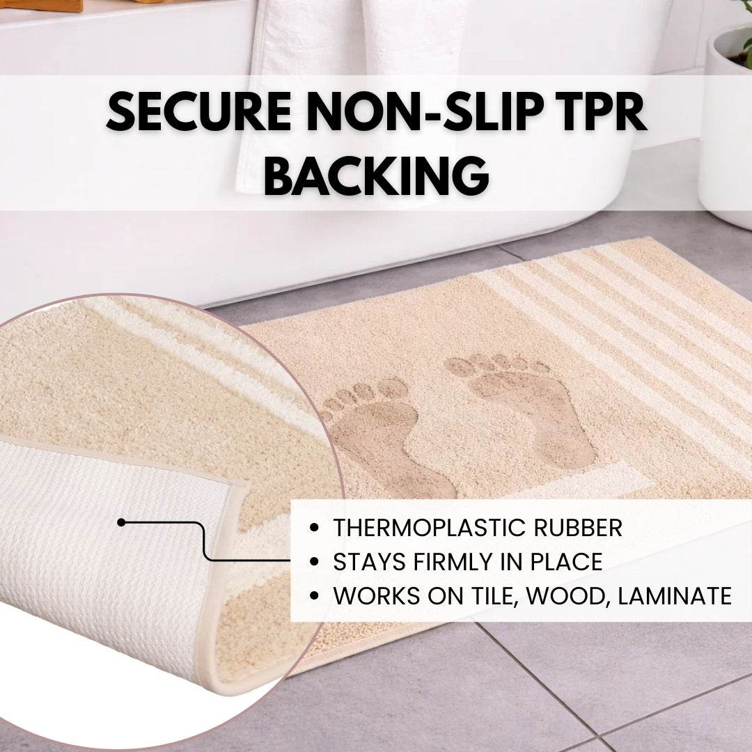 Linea Collection - Bath Mat Standard - Natural 20” x 31.5”