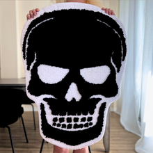 Load image into Gallery viewer, Skull Rug Halloween Bath Mat Gothic Rug
