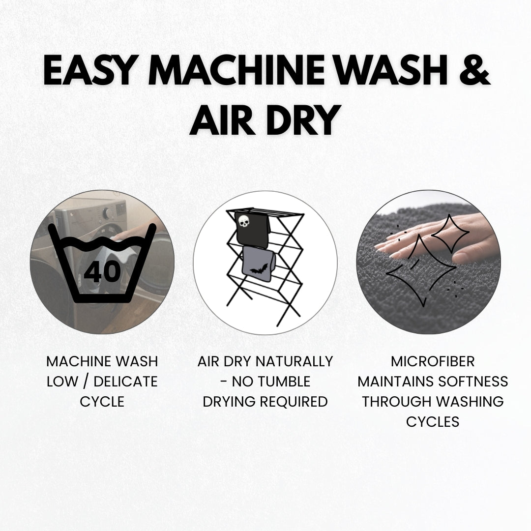 WITTIZA Coffin Bath Mat Halloween Rug Gothic Rug