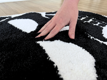 Load image into Gallery viewer, Skull Rug Halloween Bath Mat Gothic Rug
