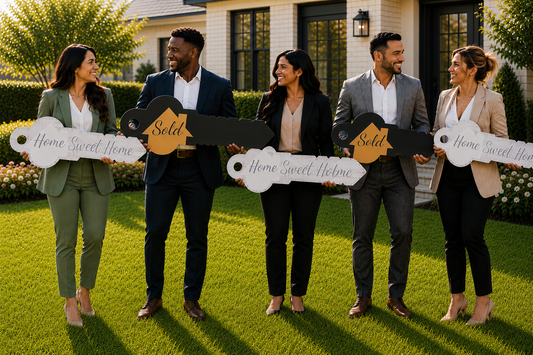 Realtor Team Bundle – 5 Double-Sided Key Signs