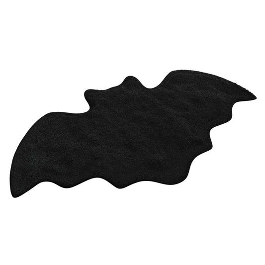 WITTIZA Bat Rug Halloween Bat Bath Mat Gothic Rug