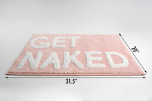 Load image into Gallery viewer, Pink Get Naked Bath Mat
