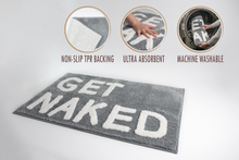 Load image into Gallery viewer, get naked bathroom rug
