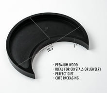Load image into Gallery viewer, black moon tray 

