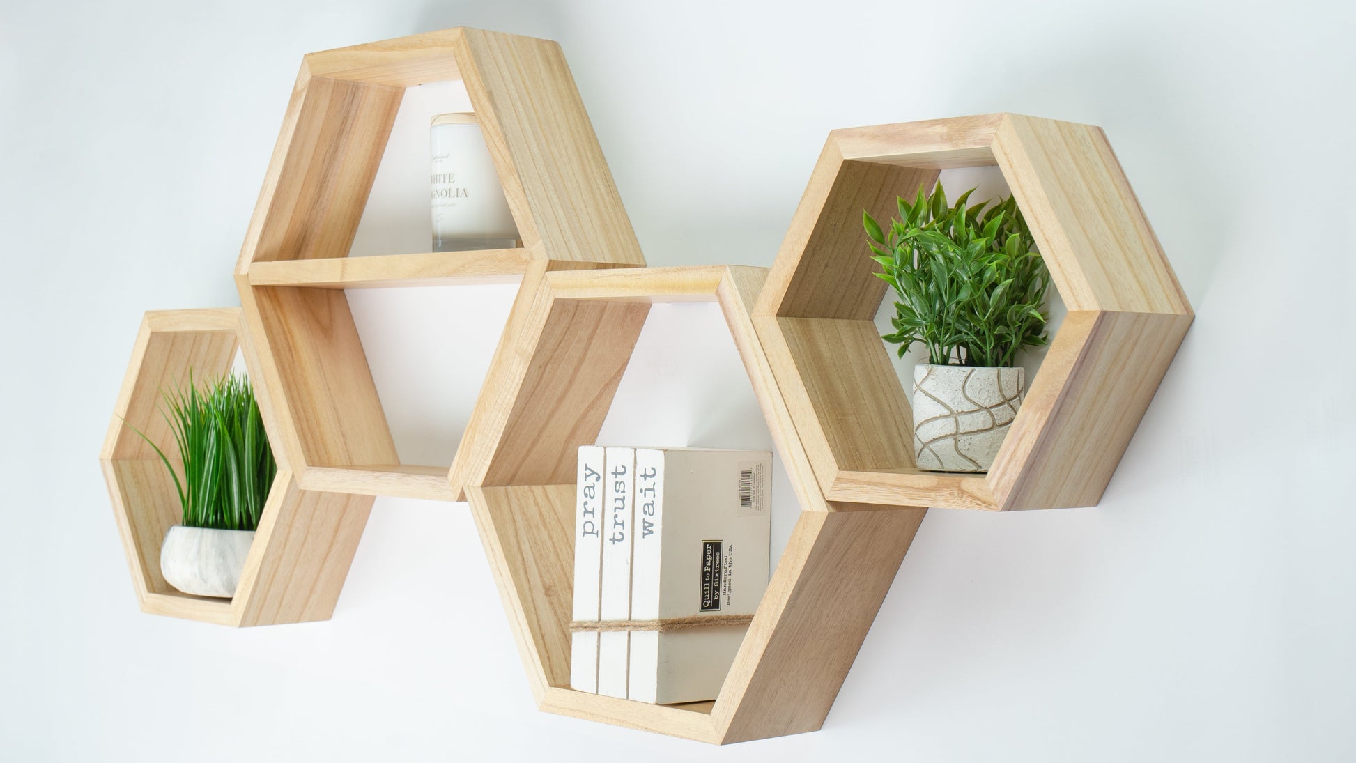 honeycomb shelves set