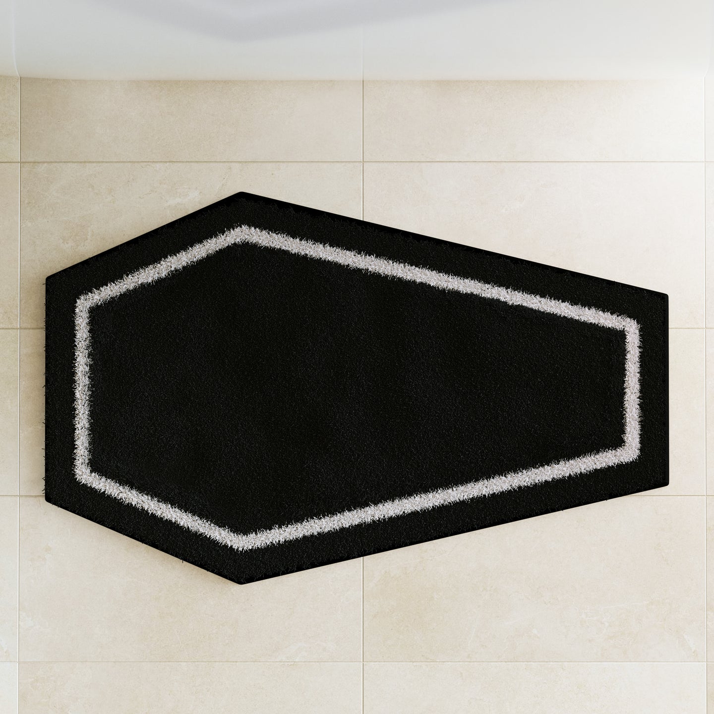Coffin Rug Gothic decor