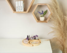 Load image into Gallery viewer, Tray for crystals and stones - boho decor

