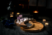 Load image into Gallery viewer, moon trays witchy decor
