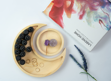 Load image into Gallery viewer, Moon tray for crystals 
