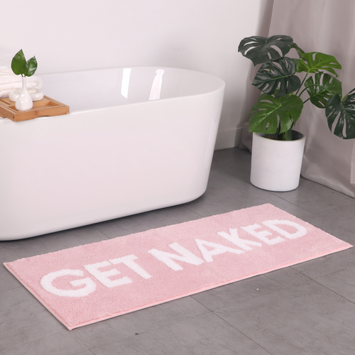 get naked bath mat runner