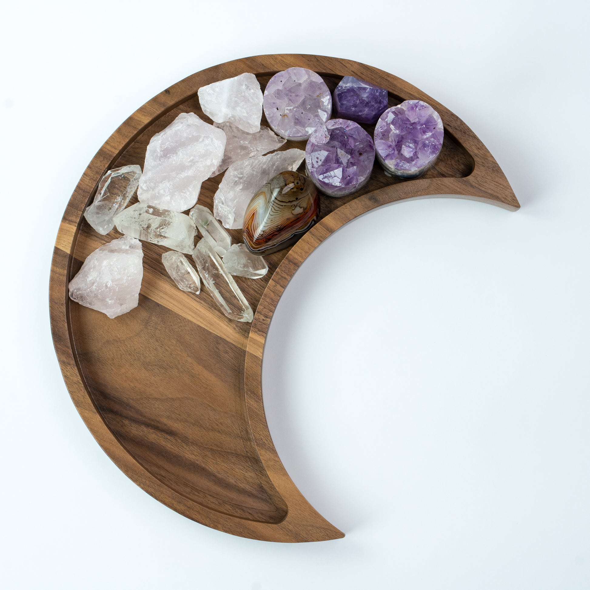 moon tray crystal holder