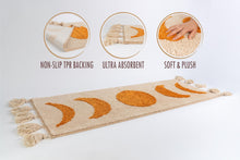 Load image into Gallery viewer, Boho bathroom rug mat runner
