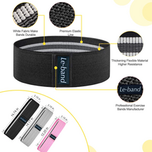 Load image into Gallery viewer, Resistance Bands Set of 3 in dark
