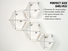 Load image into Gallery viewer, hexagon shelves large size
